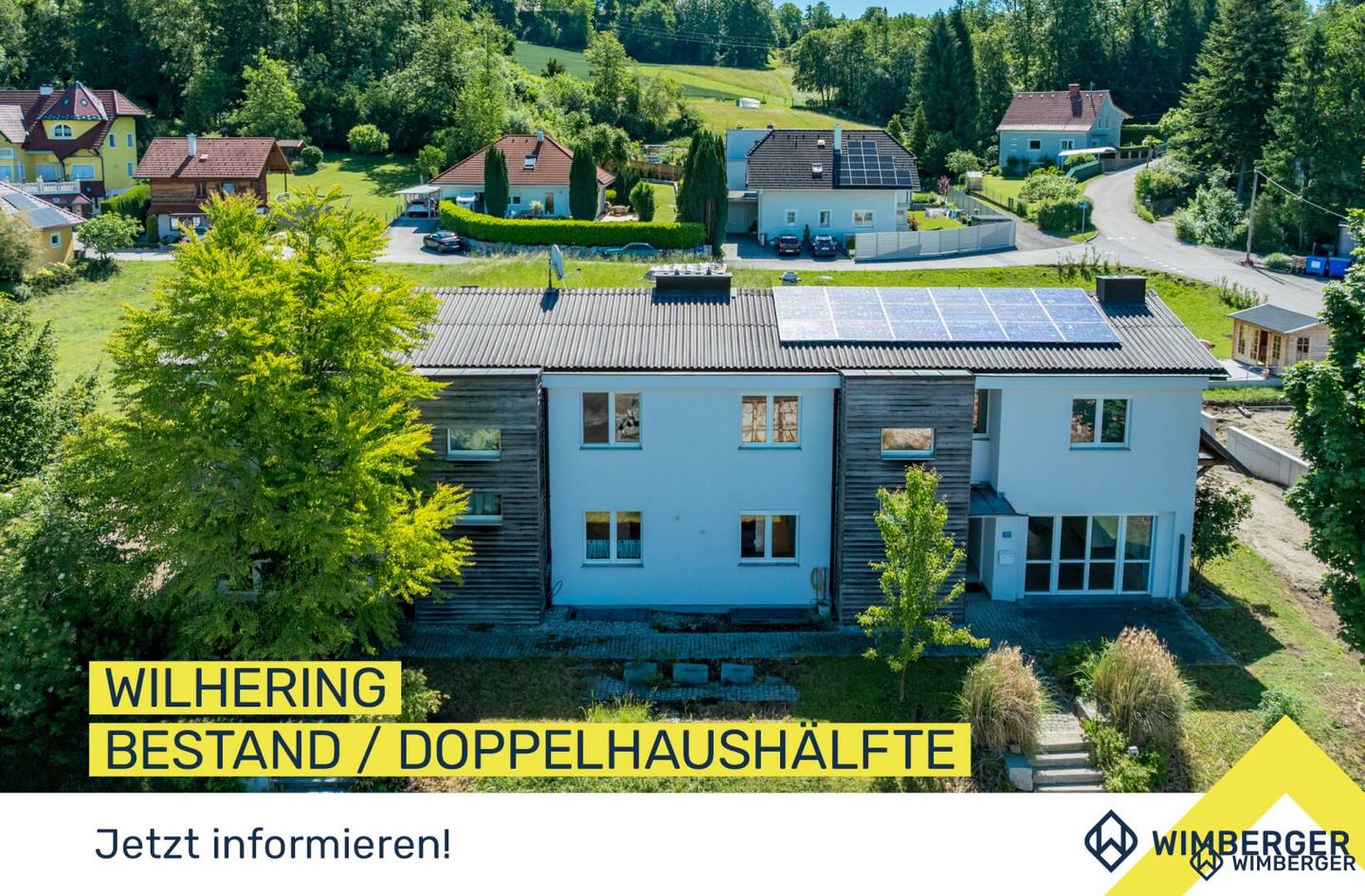 Doppelhaushälfte mit Entwicklungspotenzial nahe Reha-Klinik Wilhering