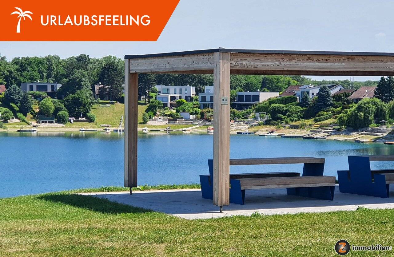 2 Doppelhaushälften auf Pachtgrund am privaten Neudörfler Badesee