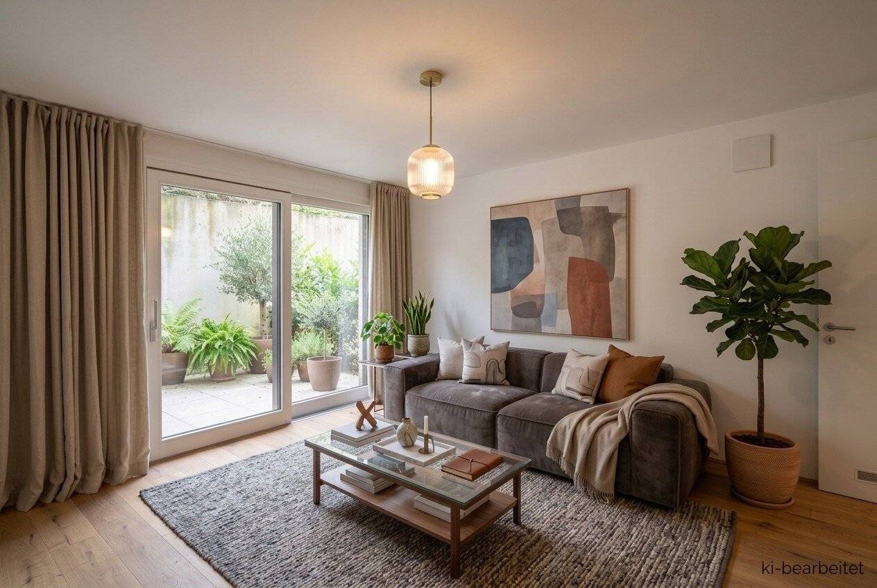 Private outdoor space in prime location – elegant maisonette apartment with garden in the 19th district