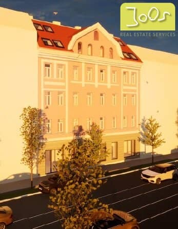 Raw attic with project study in beautiful Gründerzeit house - 333 m² plus outdoor areas
