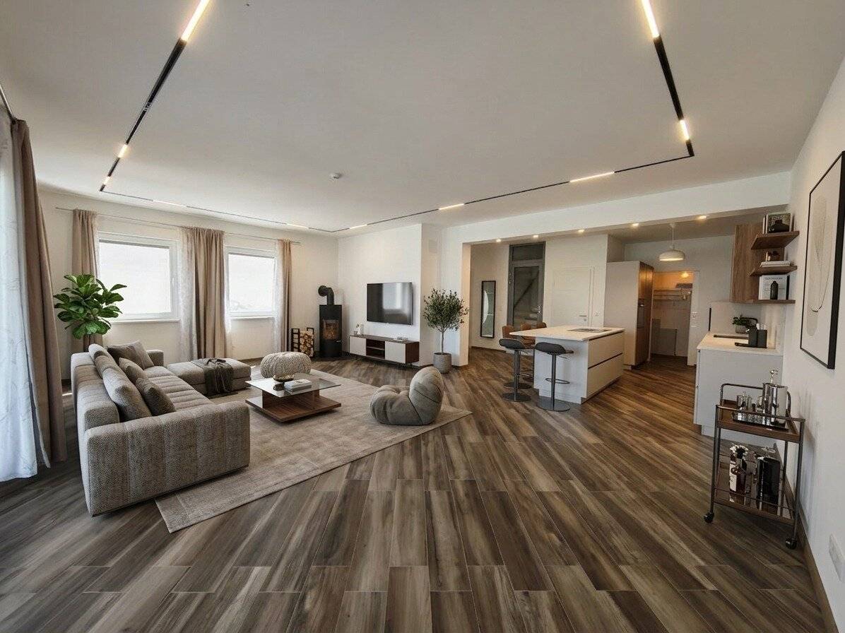 Innovative energy self-sufficient home in the green