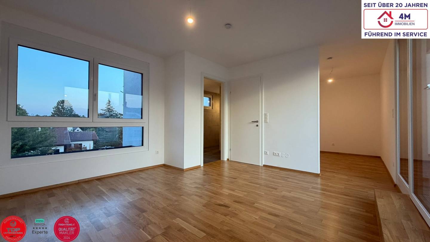 Schlüsselfertiges Reihenhaus mit Traumterrasse und Blickrichtung Kahlenberg