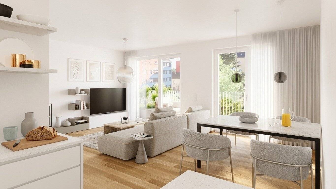 Living with private garden quiet family-friendly and still in the heart of the city PILLmein New build First occupancy