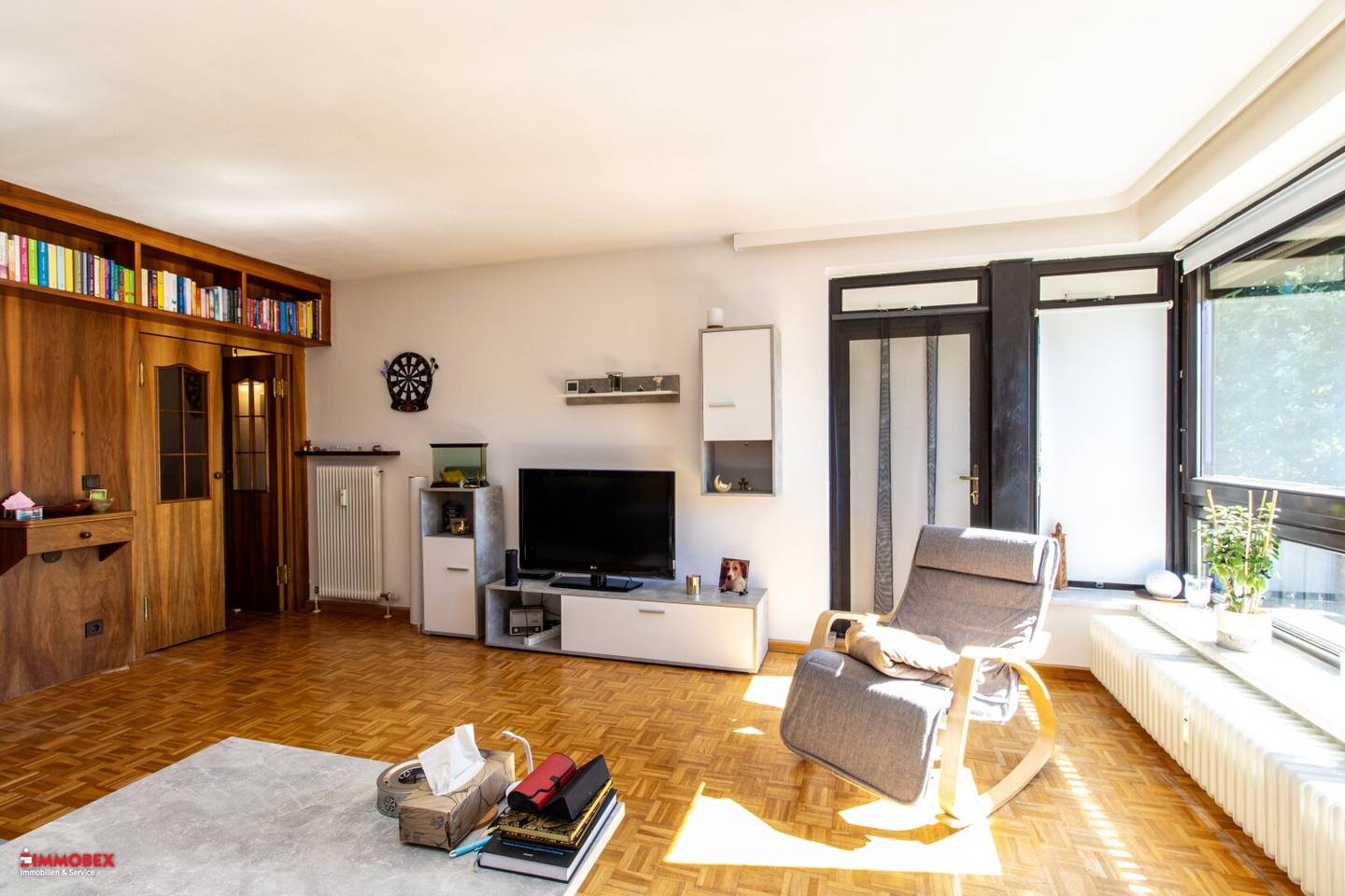 Gartenstadt Puchenau:  2-Zimmer-Wohnung mit 9 m² Loggia &amp; Außenstellplatz