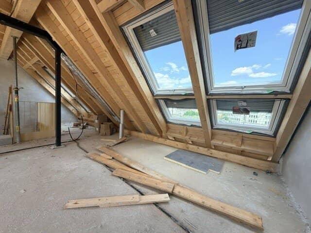 A quarter with real character in the middle of Linz, exactly what PILLmein offers, Stylish top-floor apartment
