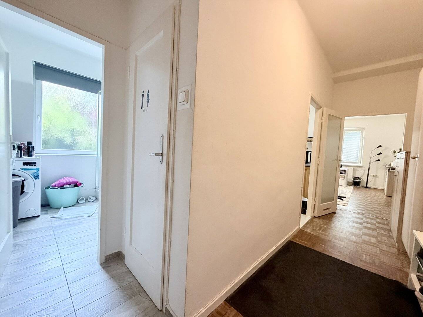 Charming 3-room apartment with balcony in absolute quiet location