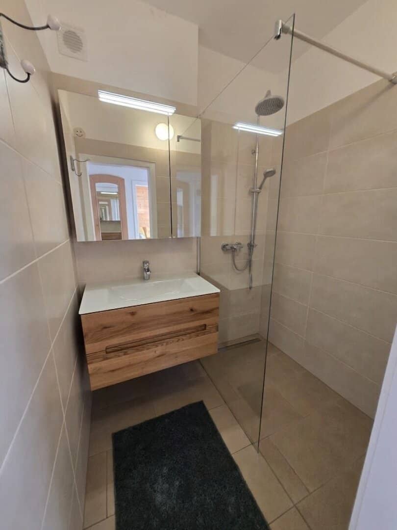 Well-kept bright 2-room apartment with balcony, parking space, air conditioning and cellar compartment - Mühlgasse
