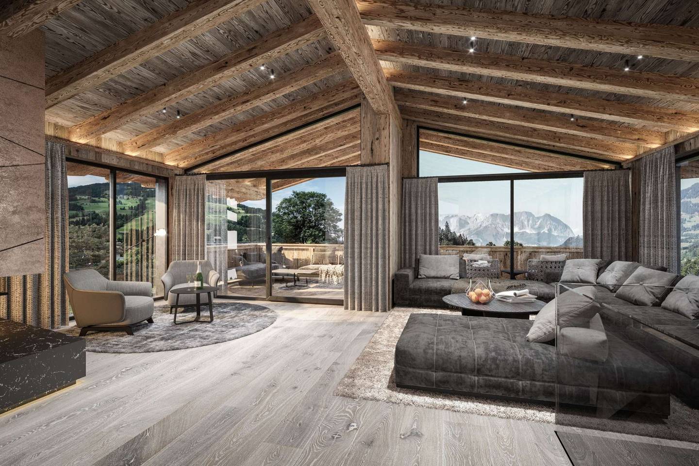 Neubau Ferienwohnung mit Außenpool und Panoramablick