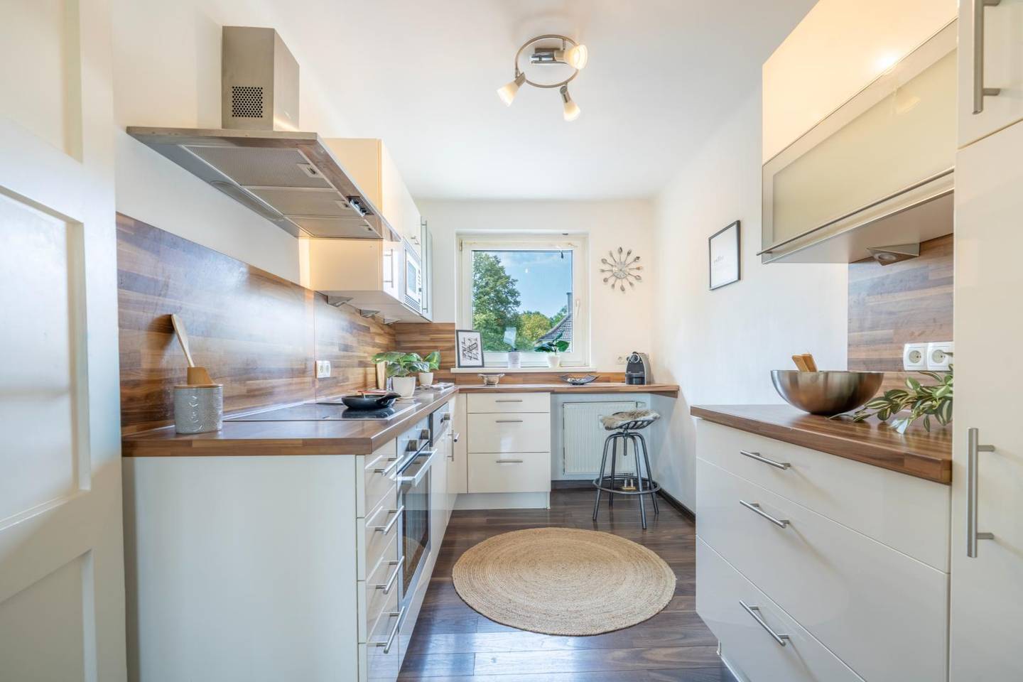 Bright apartment in Walserfeld with parking