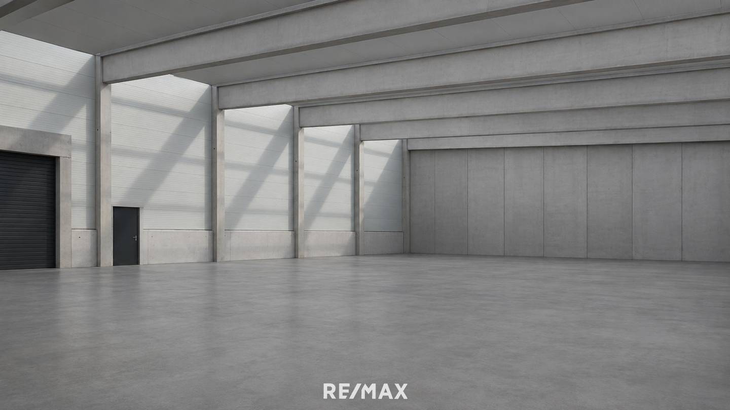 Loft apartment in logistics location with loading ramps