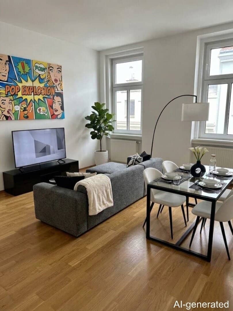 Apartment package - 2 units - Your place in Ottakring: Urban, modern &amp; affordable! Living and working possible.