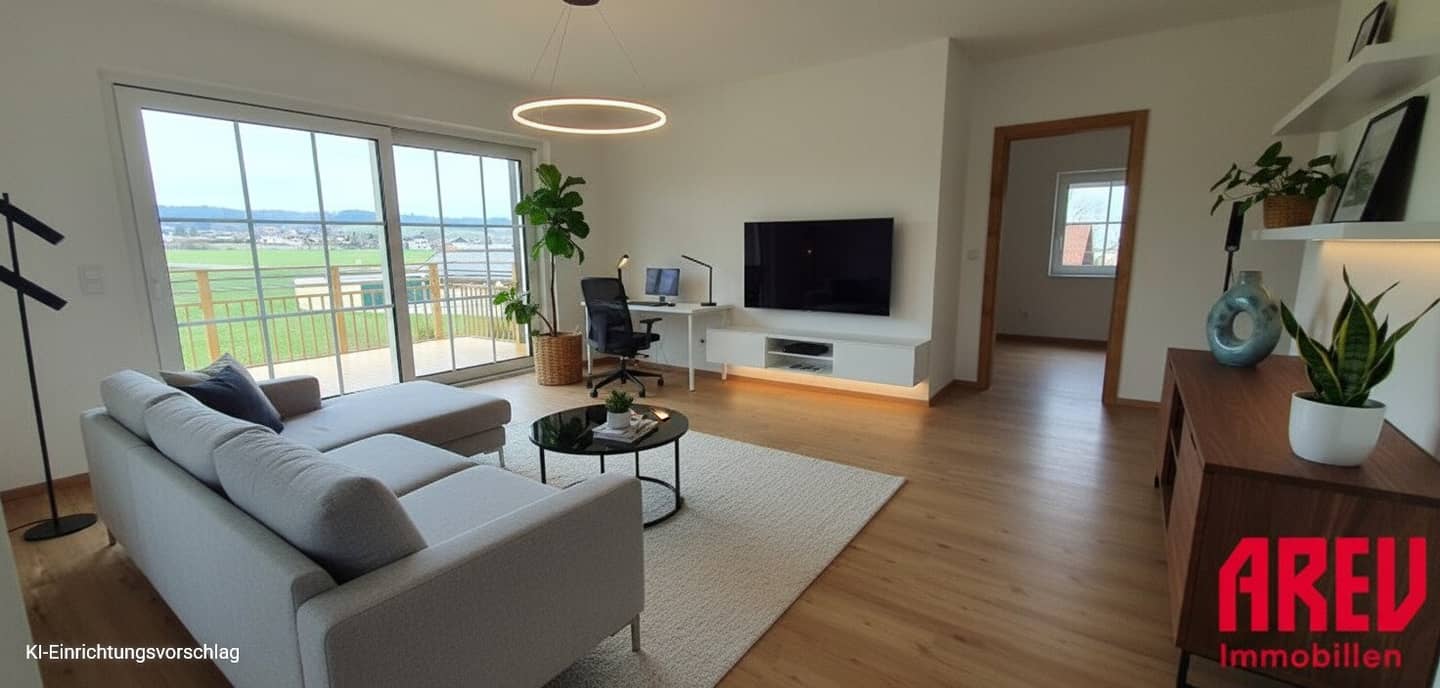 Charming 2-room apartment with balcony in Höhnhart