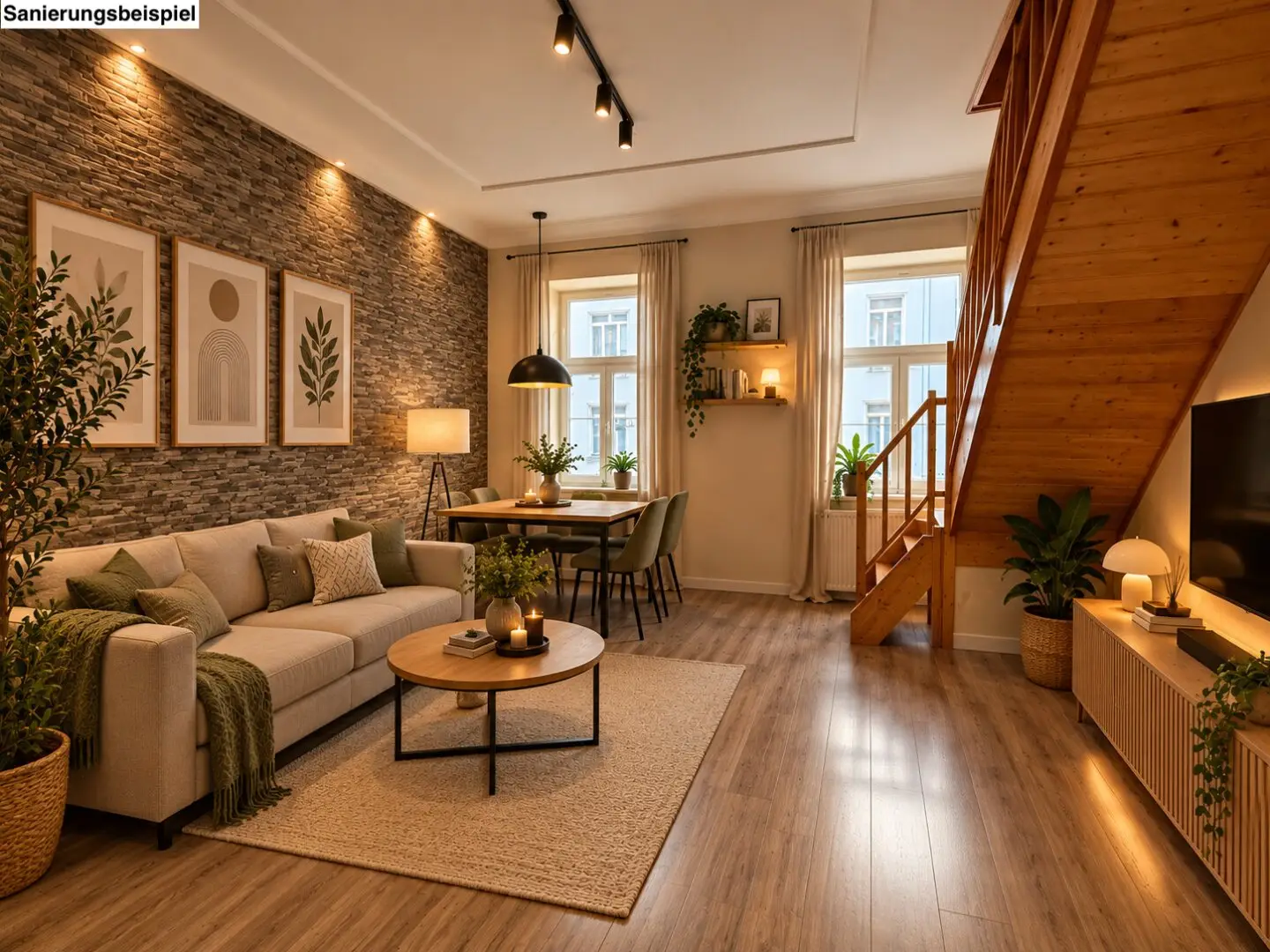 Maisonette-Wohnung nähe Schloss Belvedere und Botanischem Garten