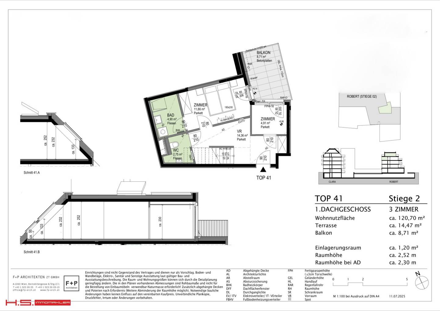 KUTSCHKERMARKT - NOCH 5 FANTASTISCHE DACHERSTBEZÜGE der EXTRAKLASSE- BJ 2026 - GRÜN- und FERNBLICK - GARAGENOPTION - DGNB Gold Zertifizierung