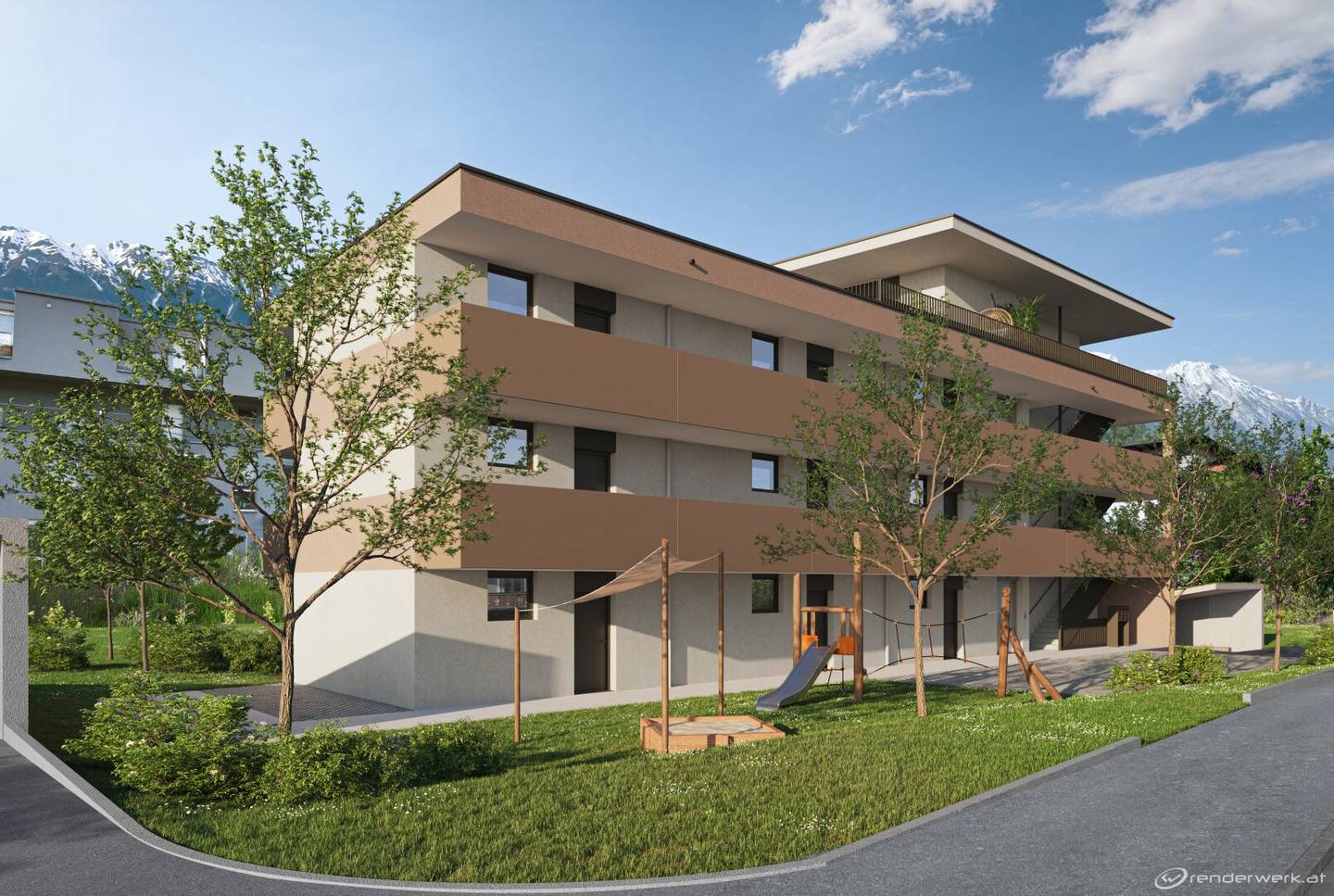 City Apartments Amras - 2-room terrace apartment - Top W11