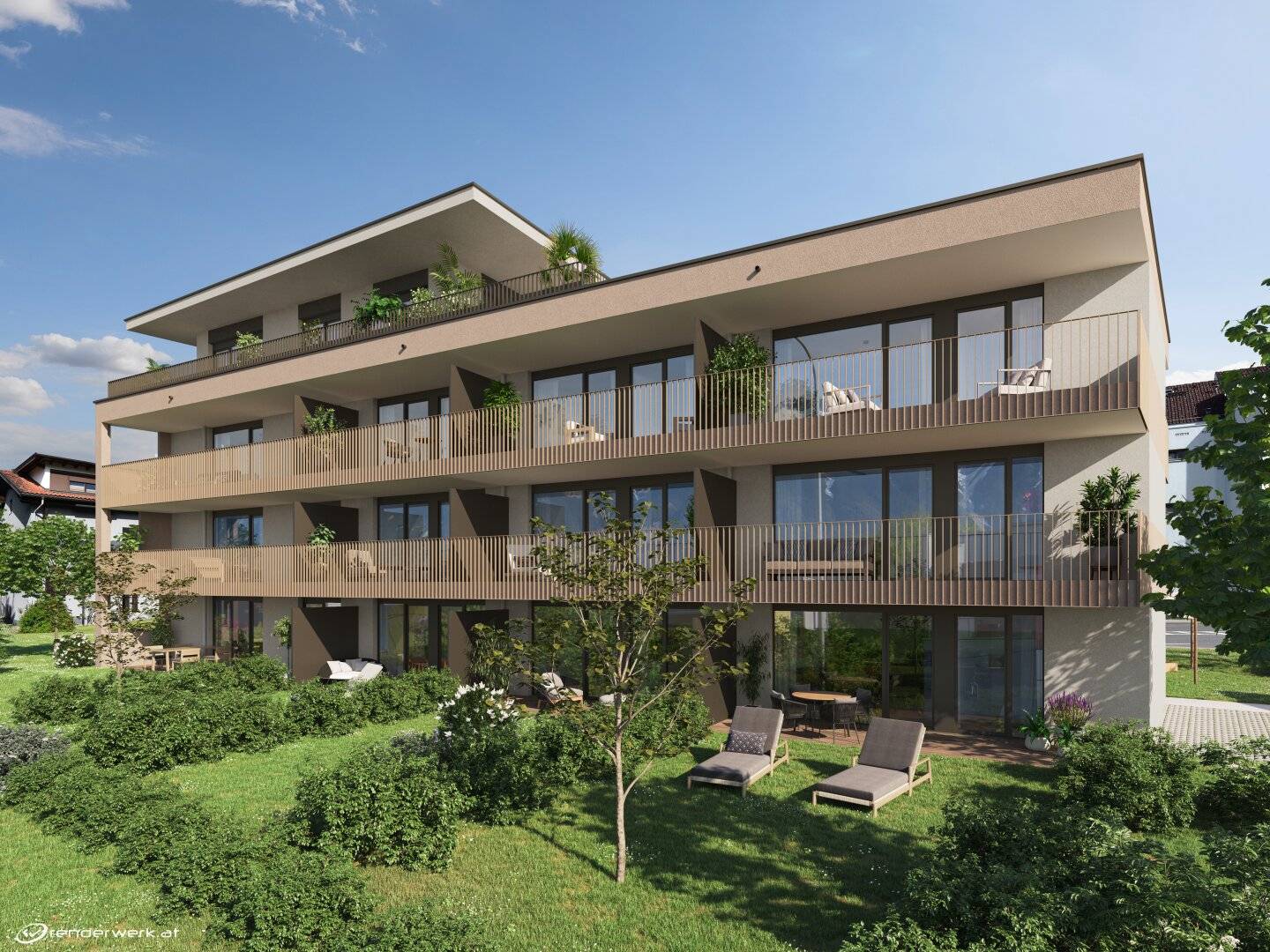 City Apartments Amras - 2-room terrace apartment - Top W11