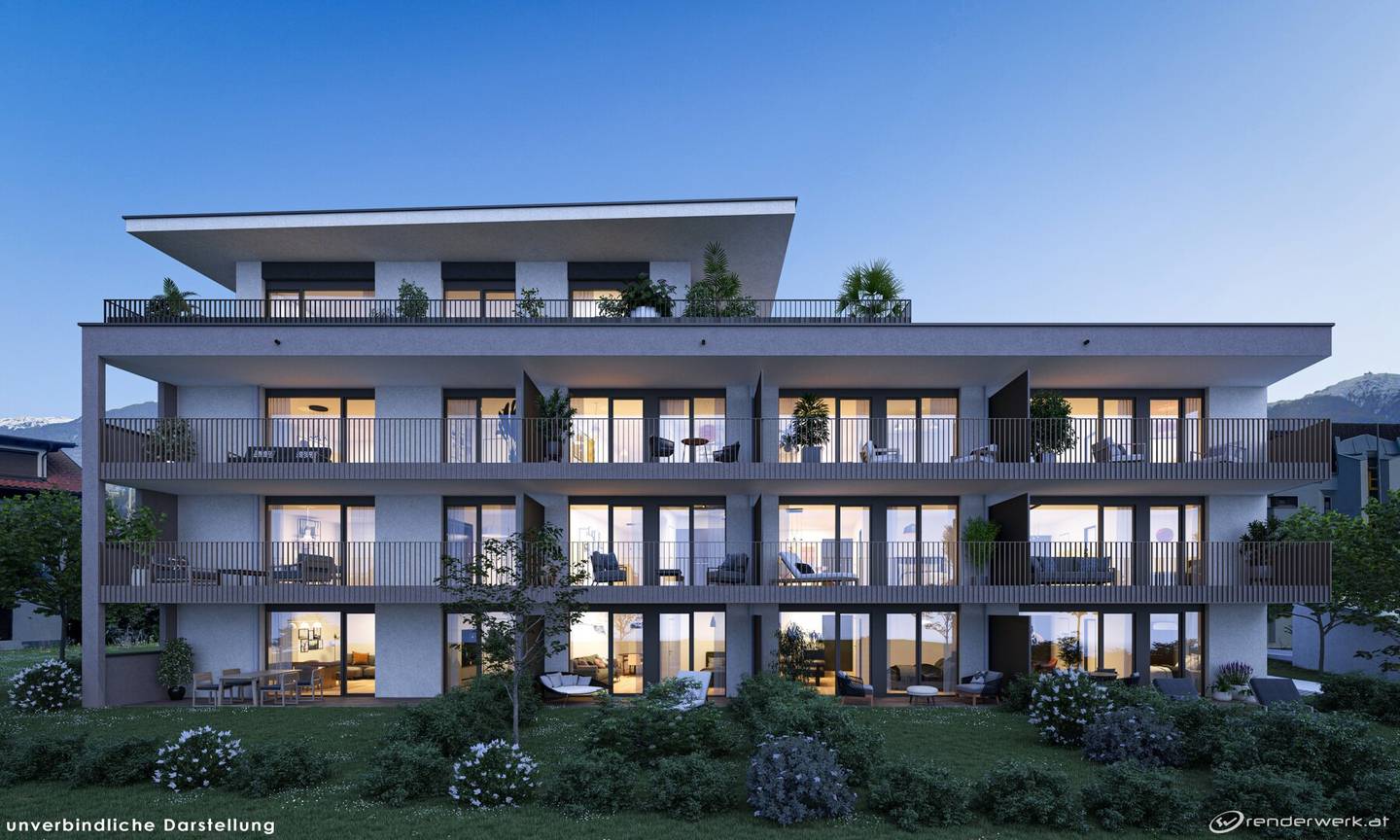 City Apartments Amras - 2-room terrace apartment - Top W11