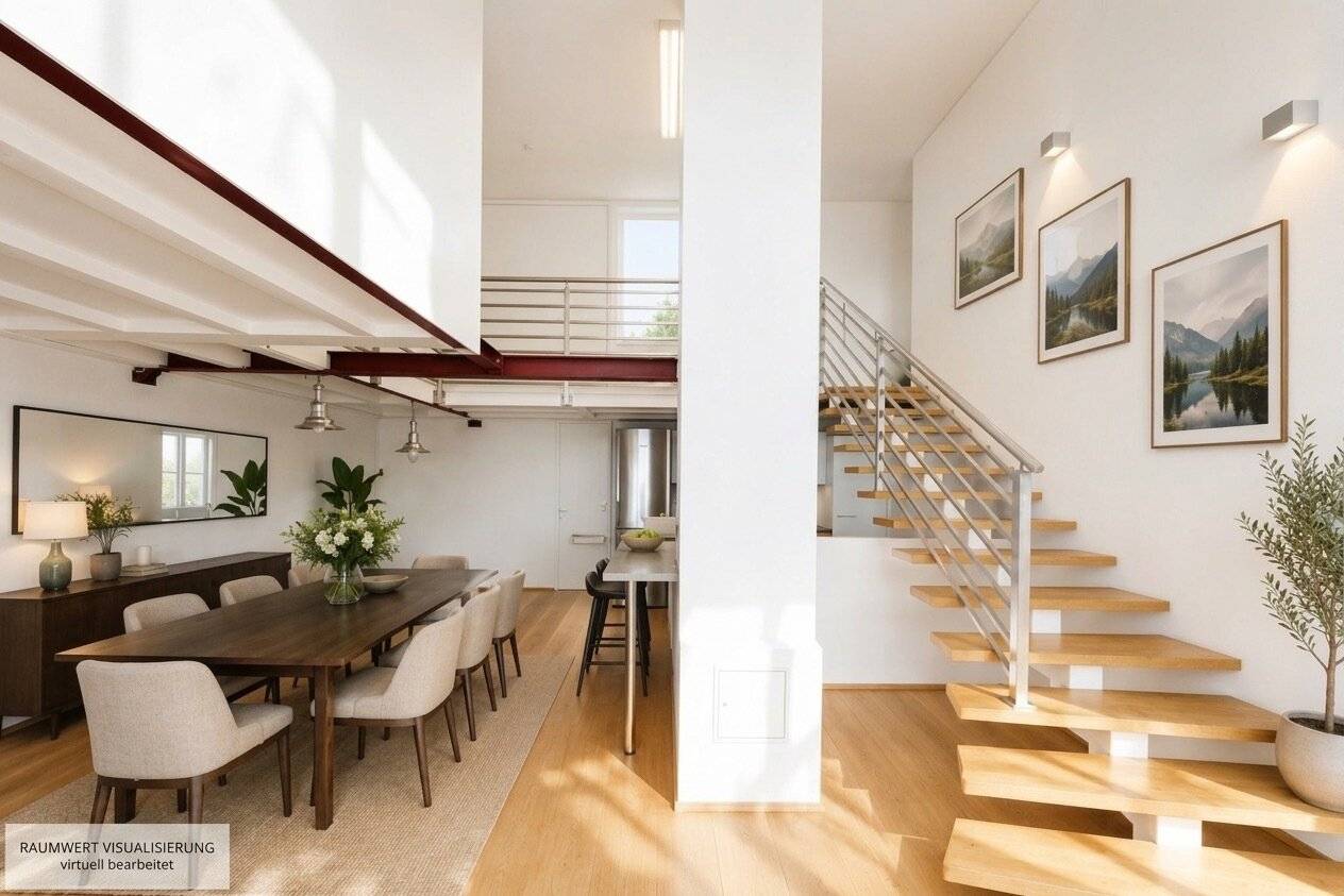 NEAR LIECHTENSTEINPARK - approx. 130.83 m² living area - 2 floors - 4 rooms - 2 bathrooms - air conditioning - central quiet location - garage parking space optional