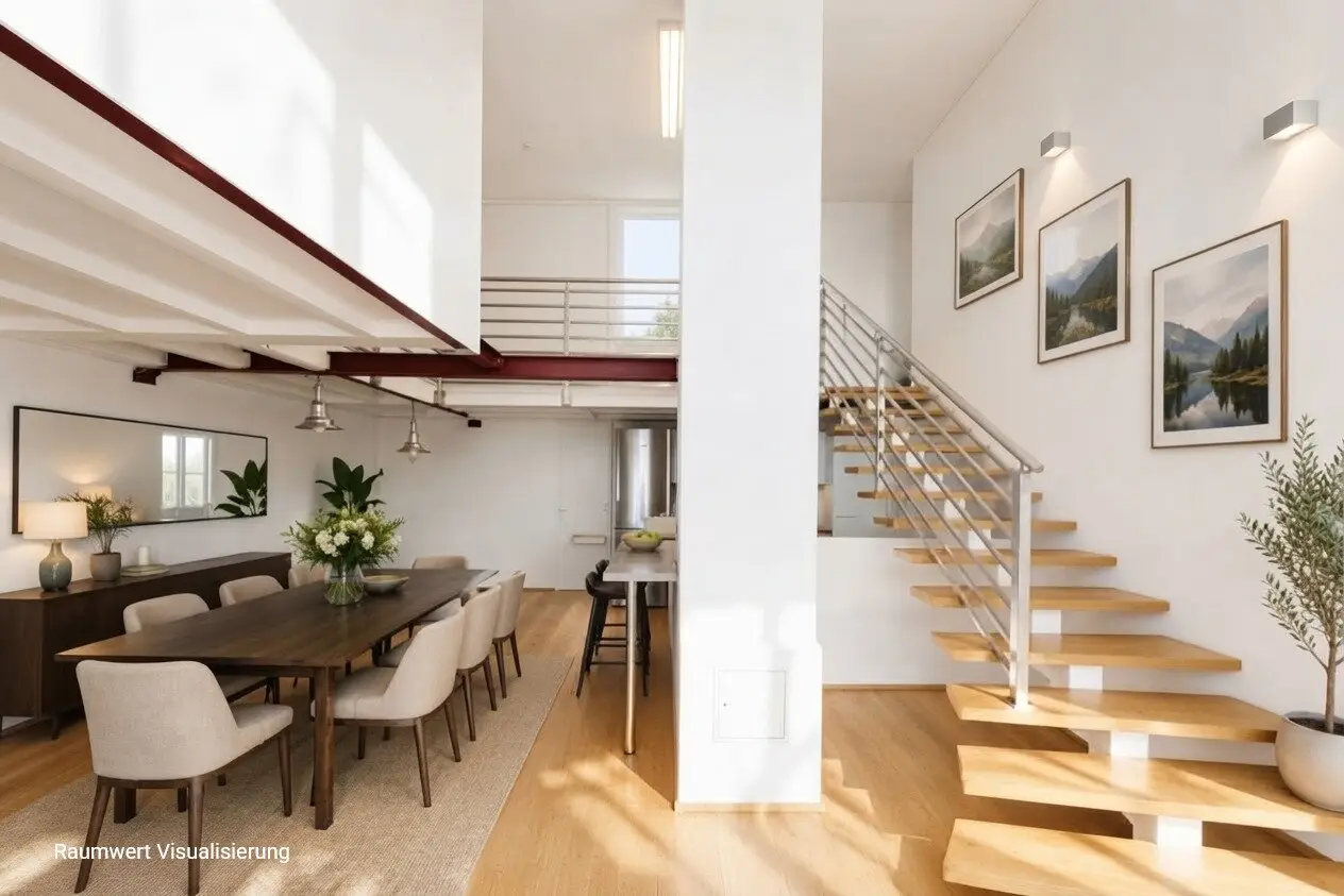 NEAR LIECHTENSTEINPARK - approx. 130.83 m² living area - 2 floors - 4 rooms - 2 bathrooms - air conditioning - central quiet location - garage parking space optional