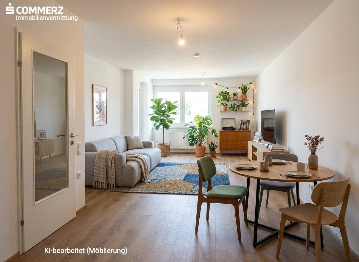 Geförderte Wohnung mit Balkon
