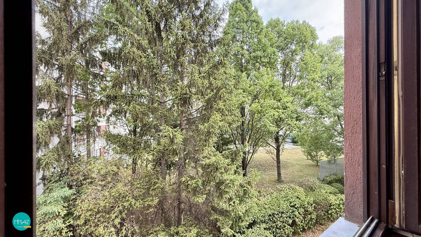 Bright, generously laid out 2-room apartment with south loggia on the 2nd floor with elevator, single or couple apartment, no transfer fee