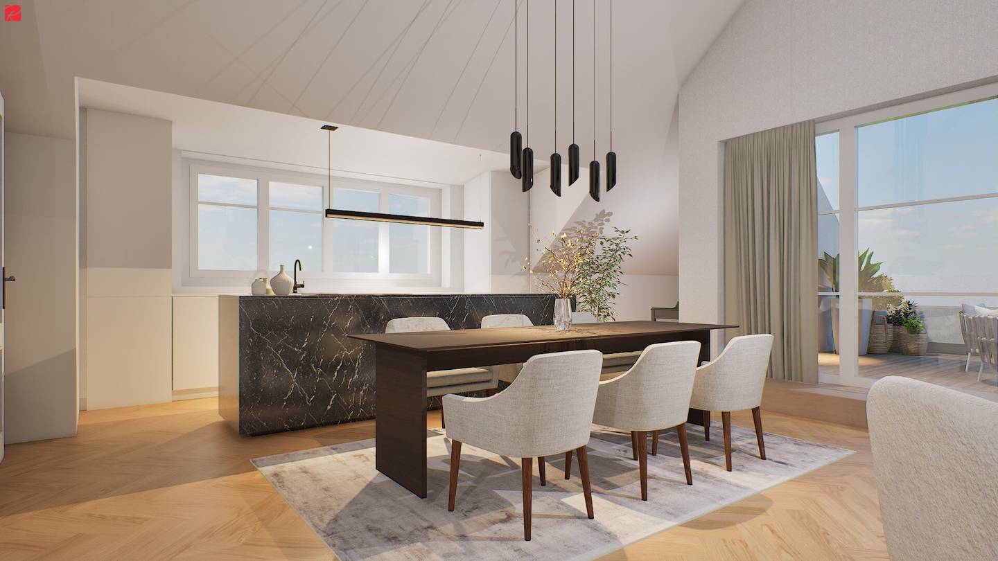Provisionsfrei - Exklusives Penthouse mit Dachterrasse &amp; Loggia – Erstbezug!