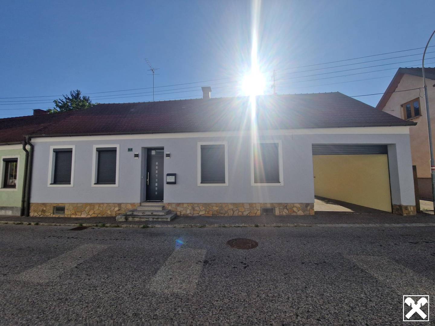 Newly renovated family apartment with private courtyard