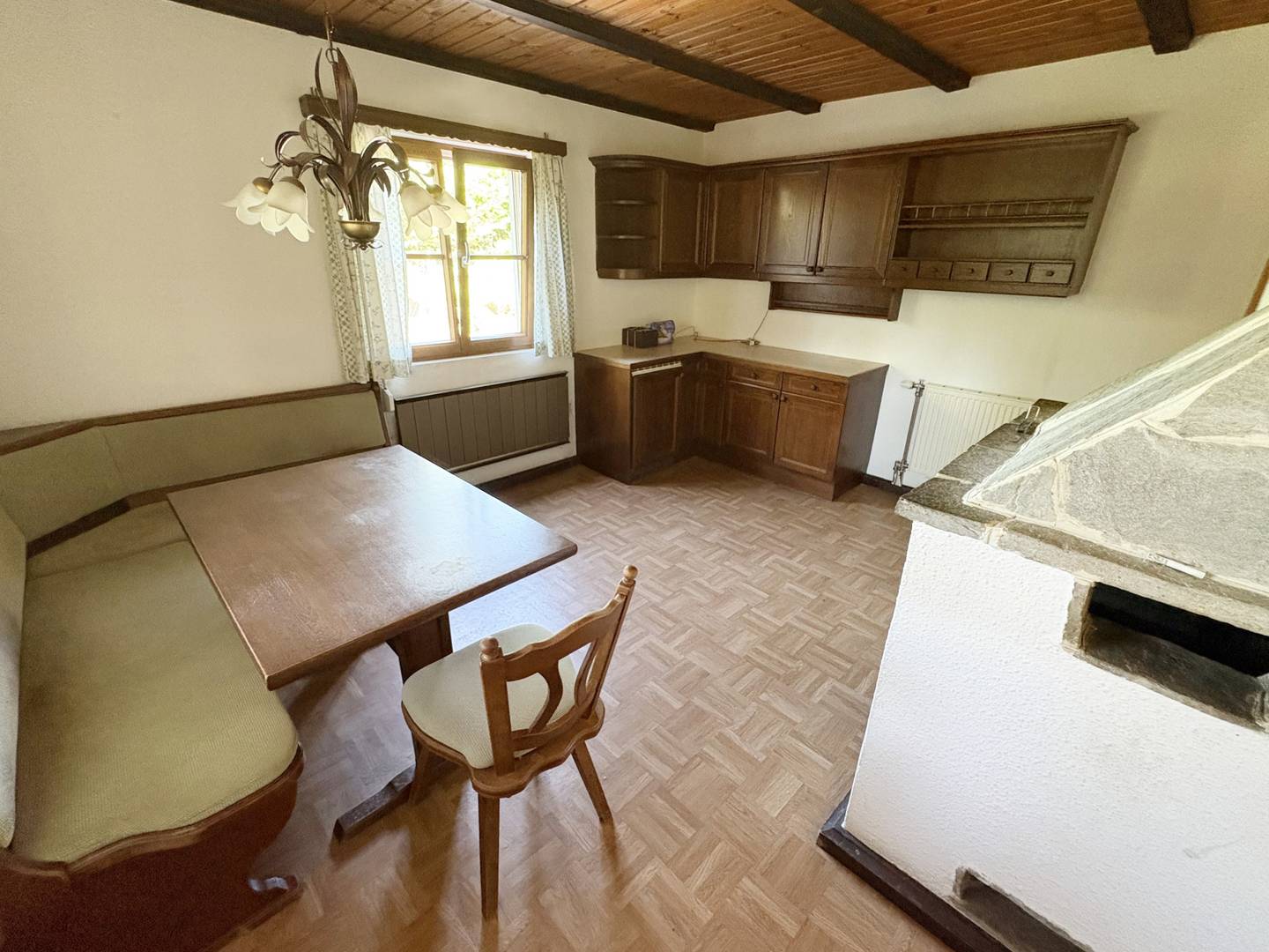 Sonnige Ferienwohnung mit großem Garten an der Polsenz