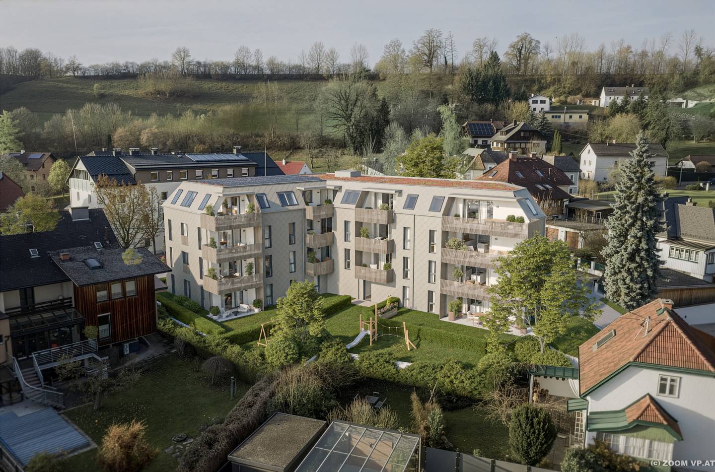 Provisions free new build Wohnung with balcony and underground parking