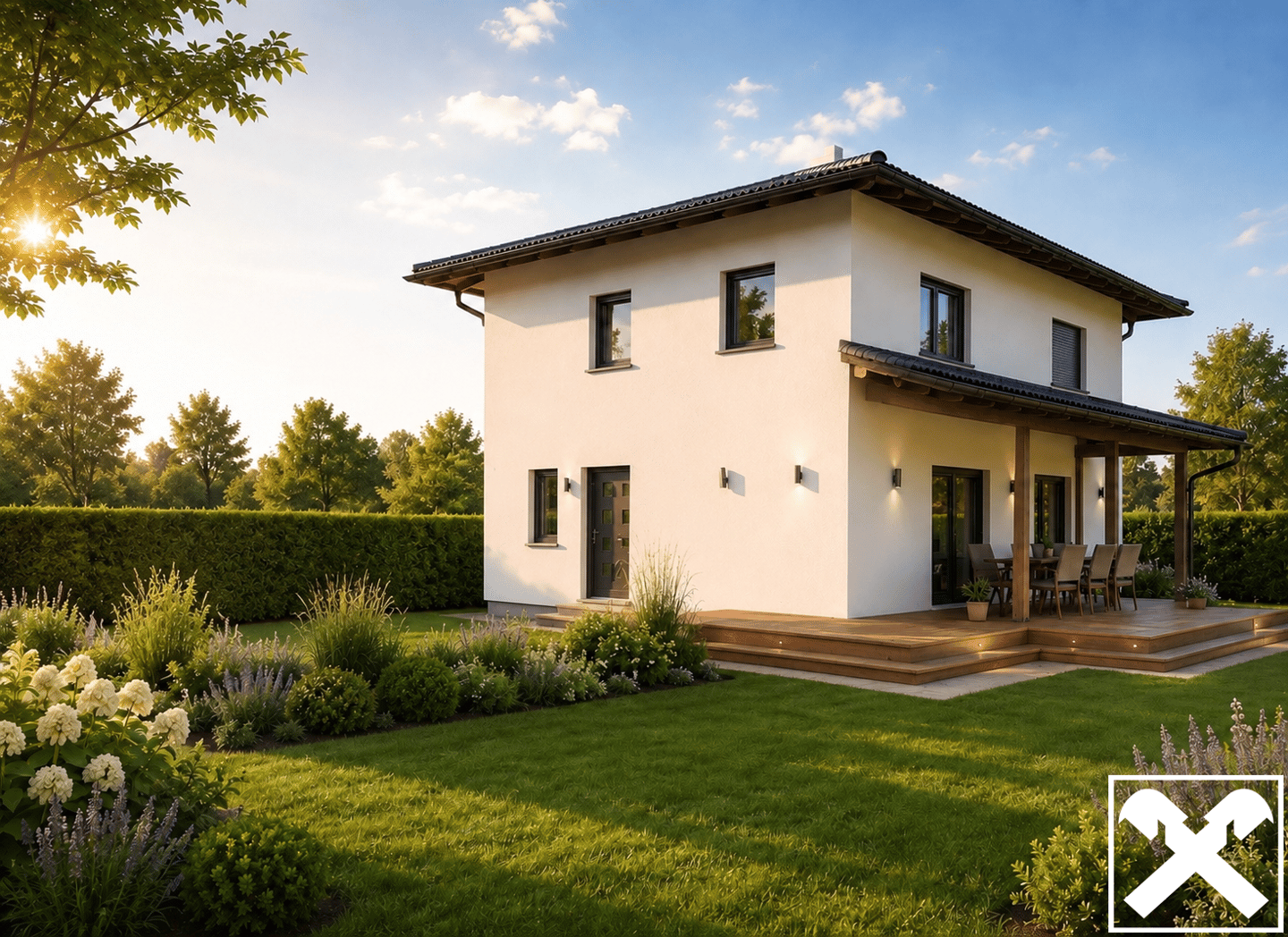 Neubauwohnung schlüsselfertig mit Grundstück nachhaltig