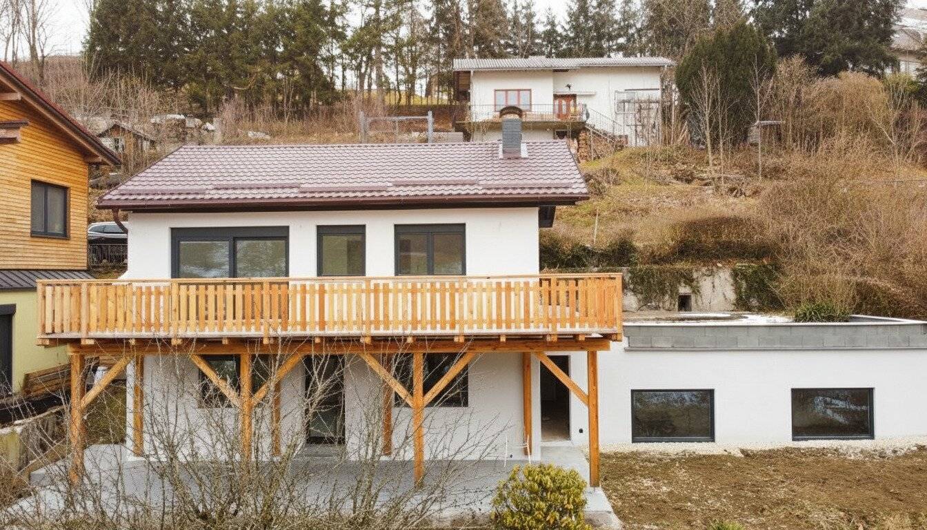 NEUER PREIS – nur für kurze Zeit! Saniertes Einfamilienhaus mit Panoramablick nahe Linz