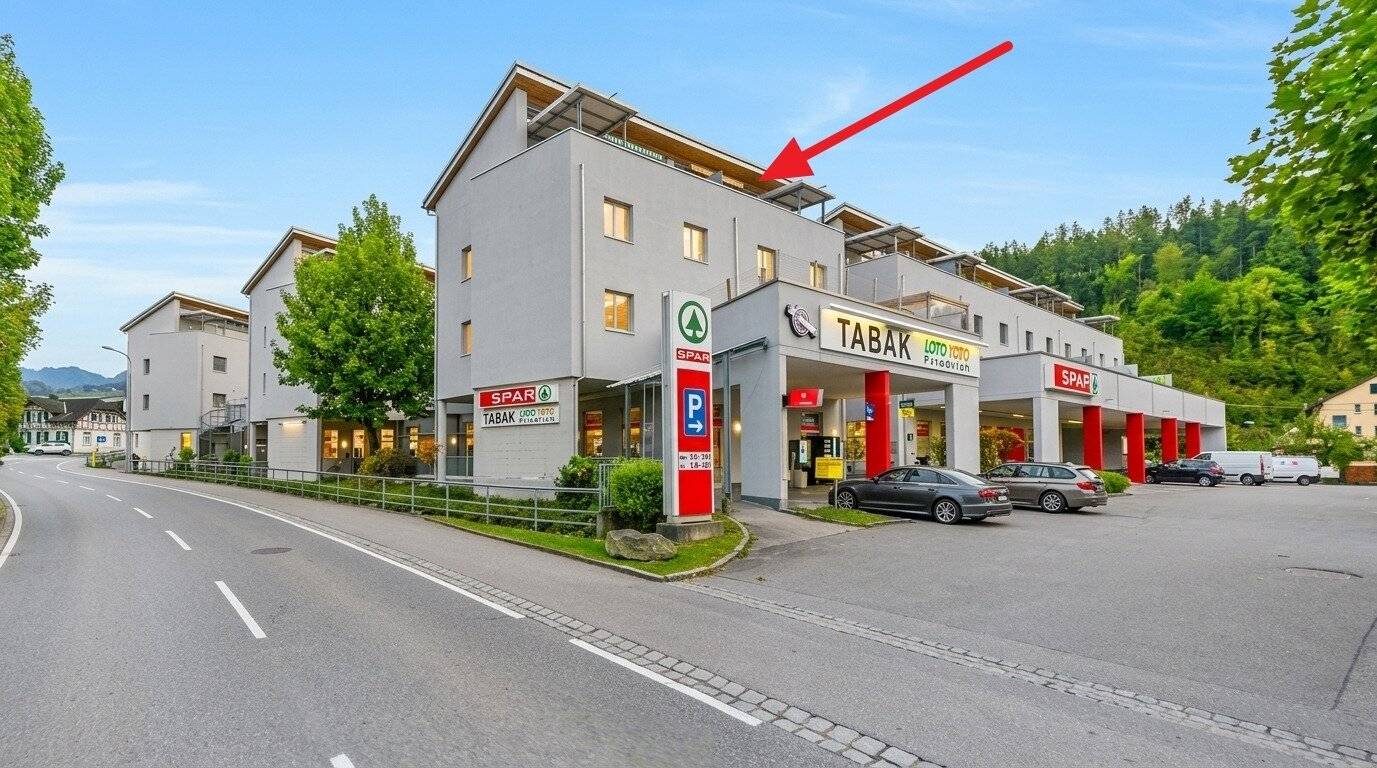 Charming 3-room maisonette apartment in Rankweil for rent