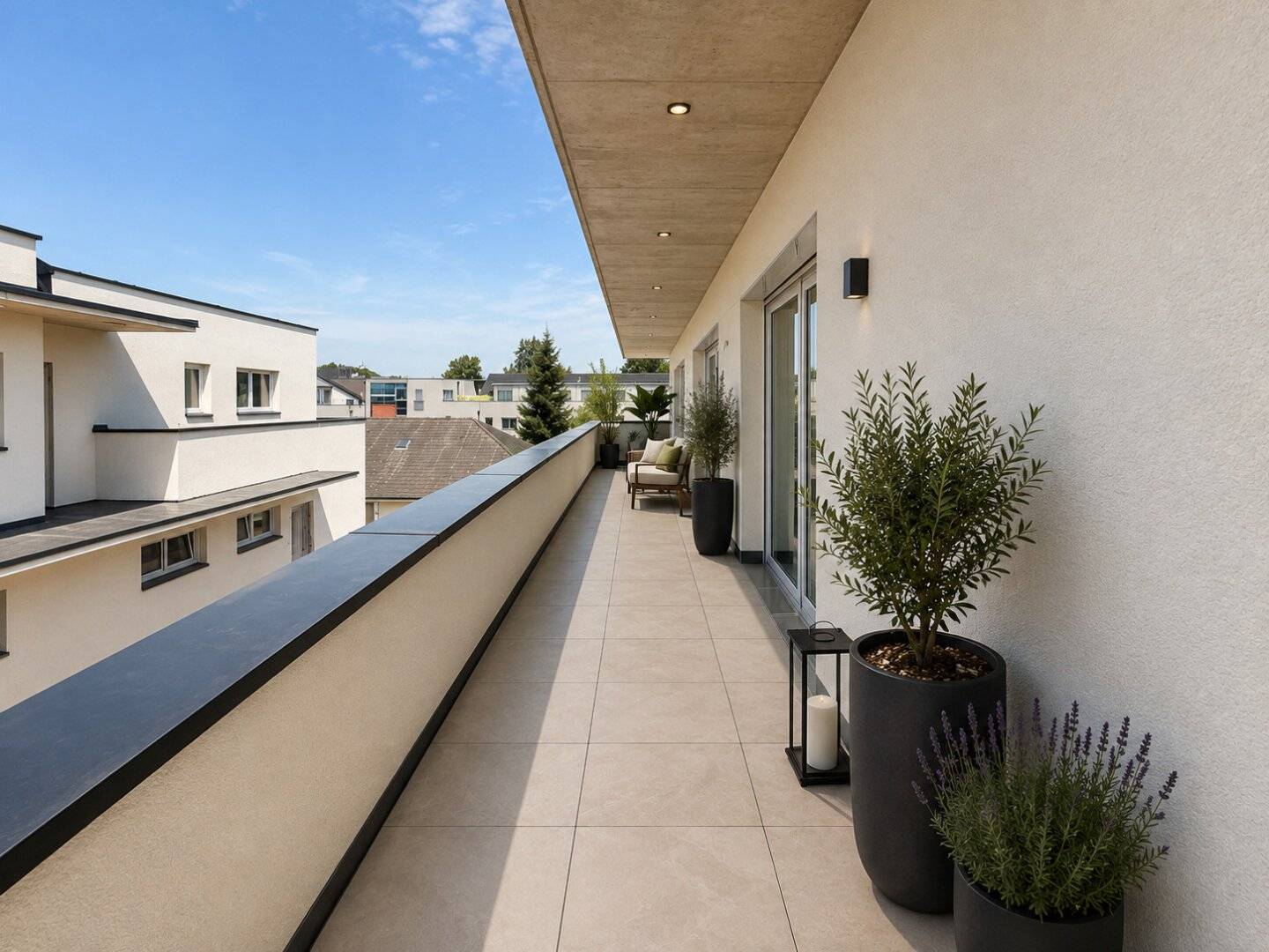 PENTHOUSE | 136M2 | 107M2 TERRASSE | KLIMAANLAGE | 2 BÄDER | 3 SCHLAFZIMMER