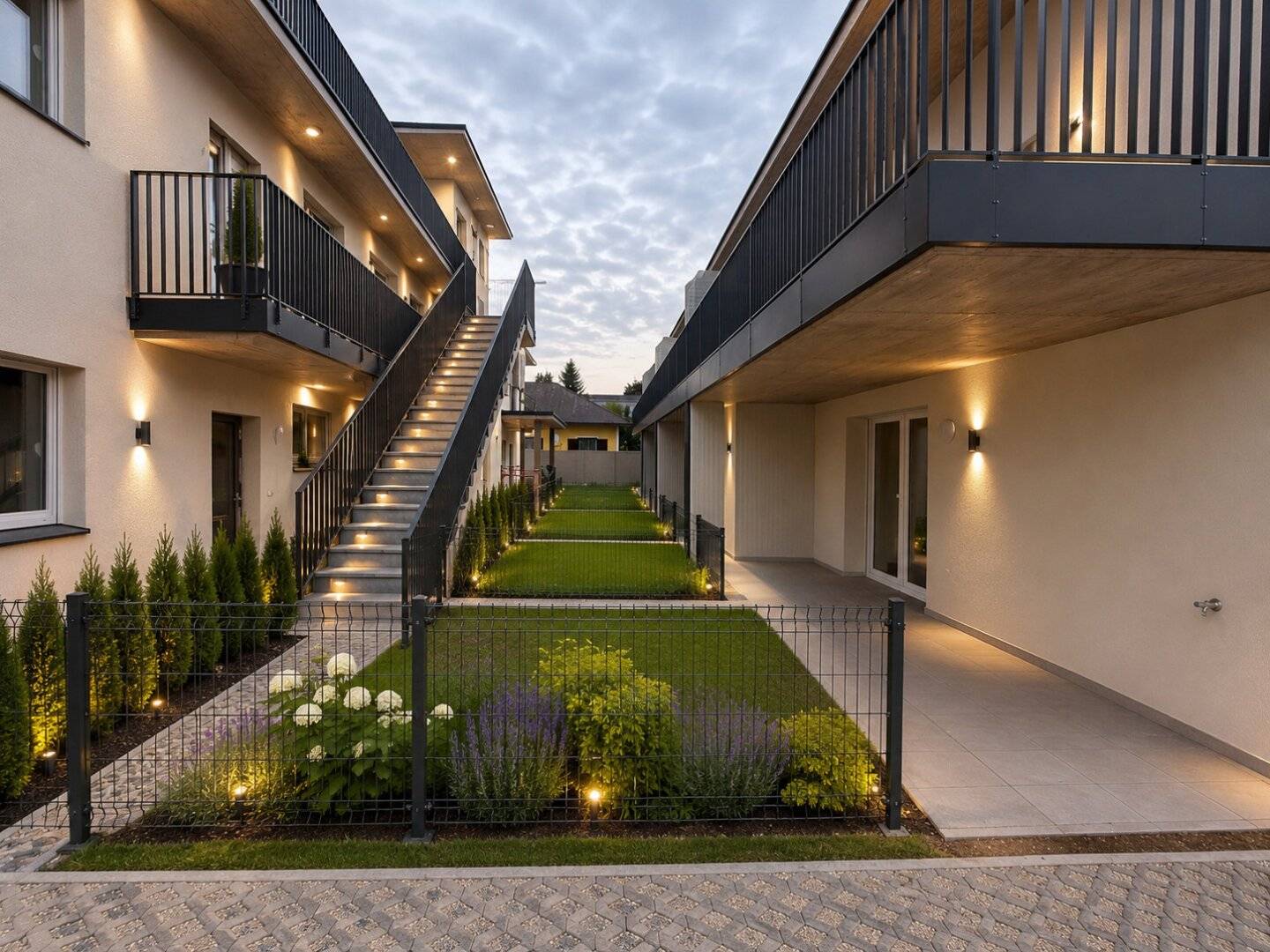 ERDGESCHOSS | 74M2 | 41M2 GARTEN | 2 TG- PARKPLÄTZE | 3 SCHLAFZIMMER