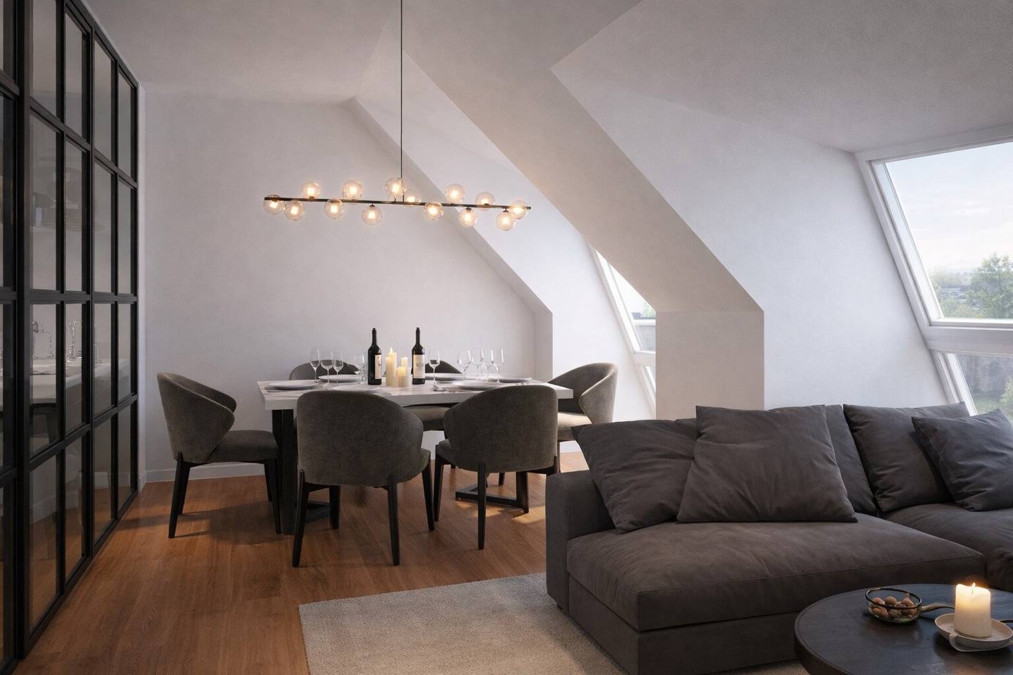 Exclusive attic apartments with terrace First occupancy above the roofs of Vienna