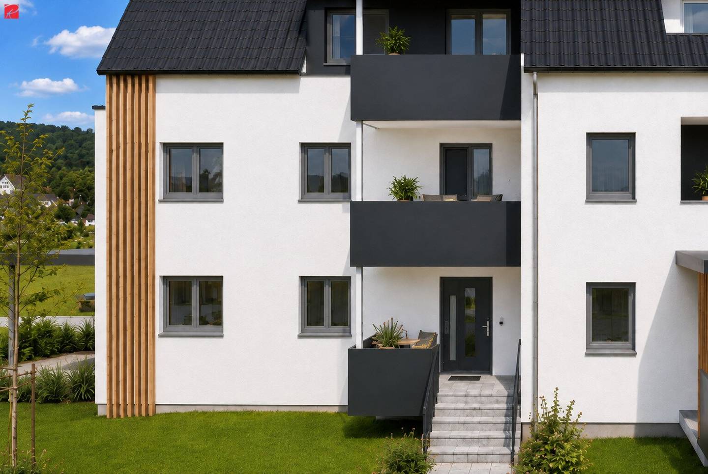 Erstbezug – 4 Zimmer, Balkon &amp; provisionsfrei