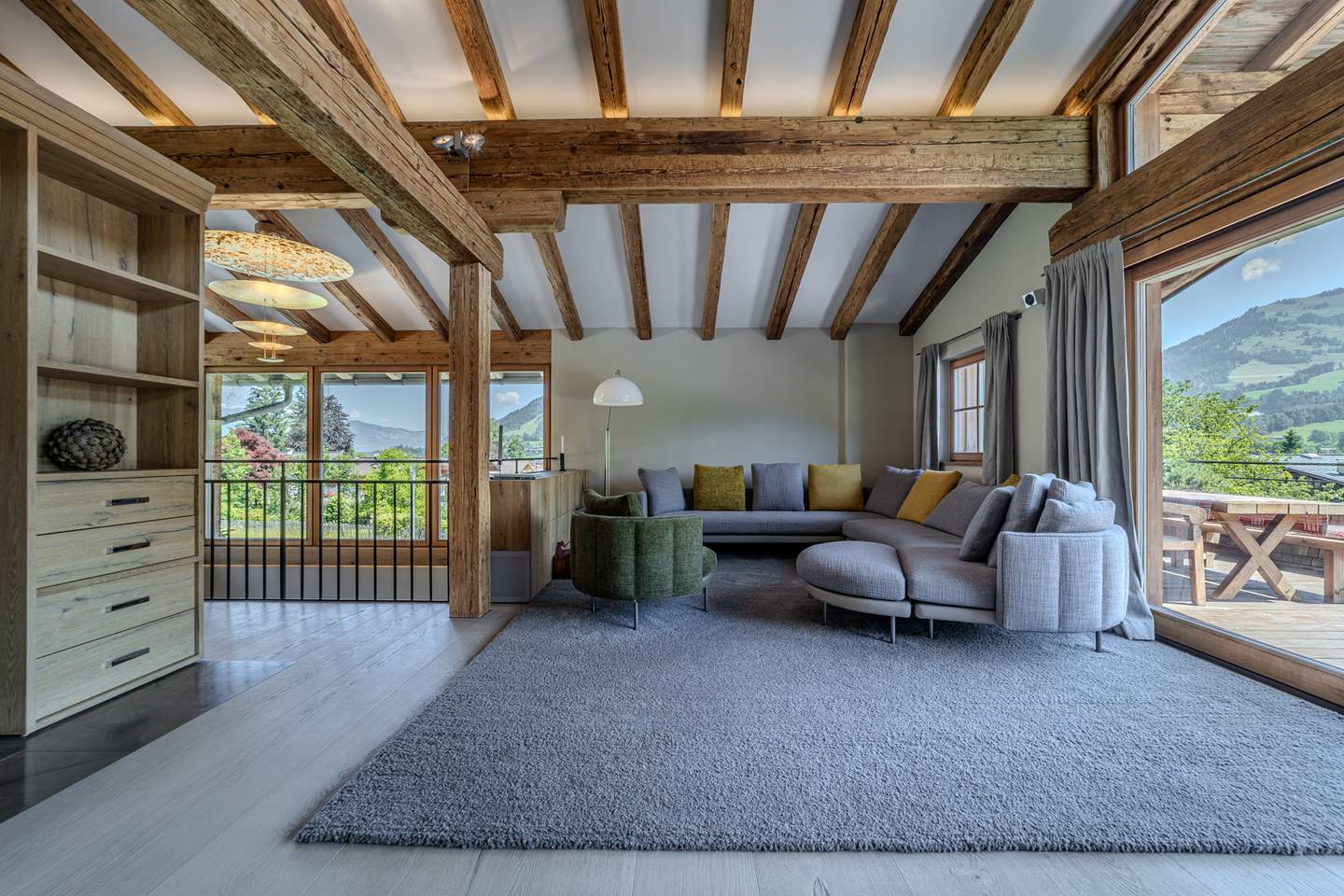 Ski in Ski out Wohnung mit privatem Spa und Garten