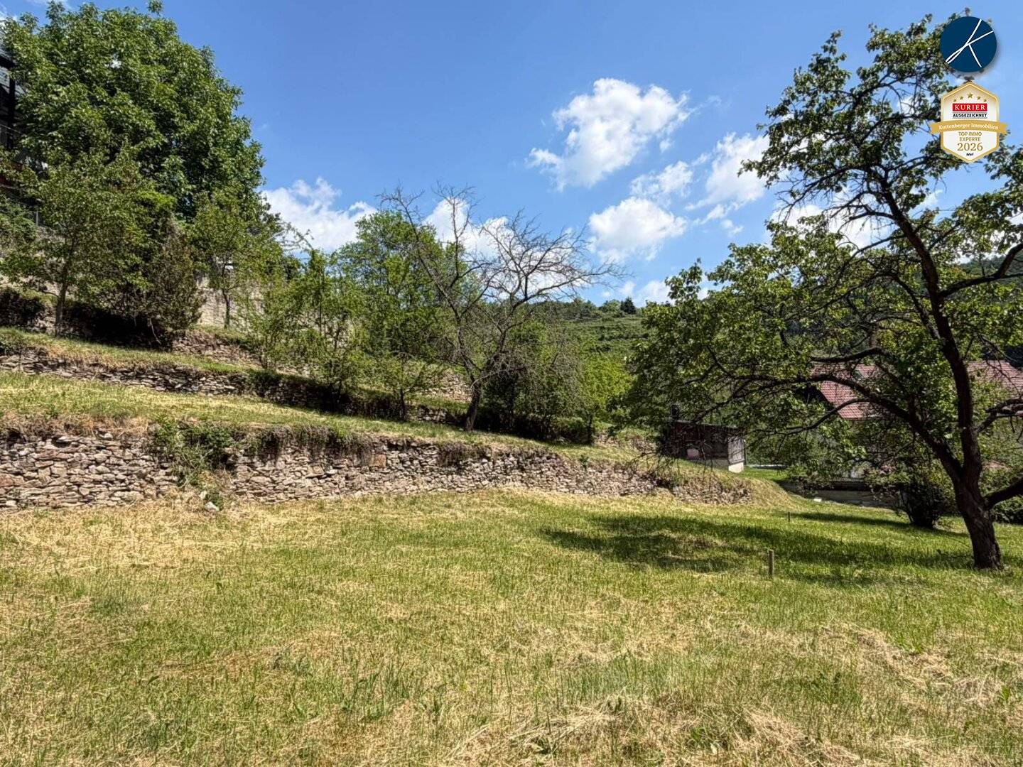 Plot with building permit for single-family house