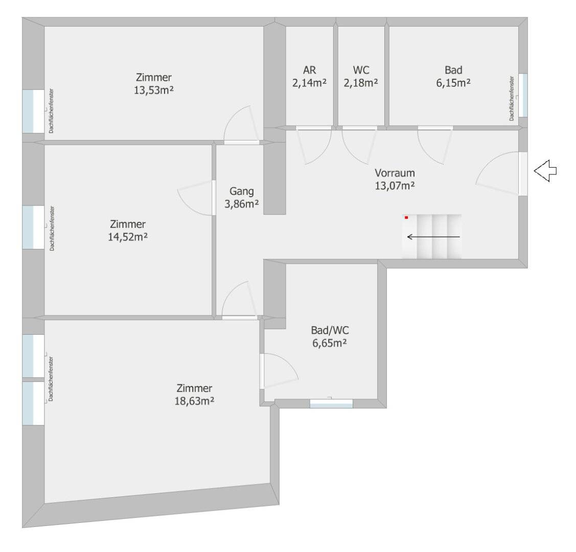 Exclusive attic apartments with terrace – first occupancy above the rooftops of Vienna