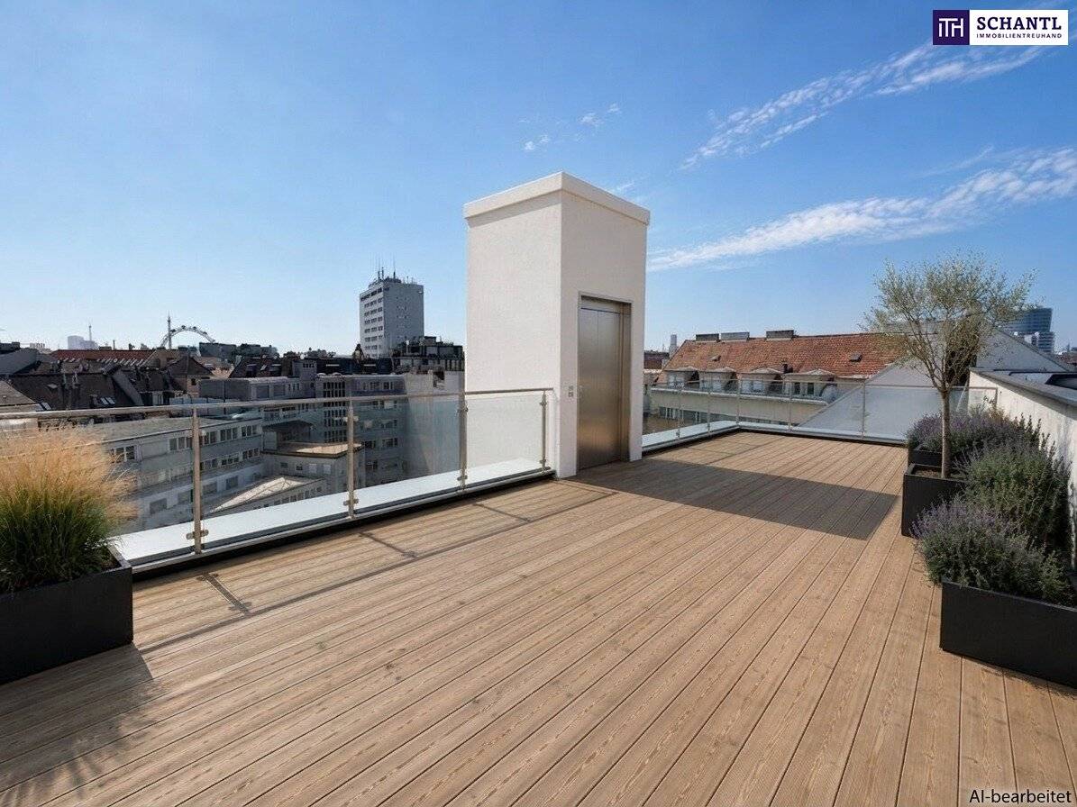 PENTHOUSE DE LUXE ++ A rarity on the Vienna real estate market! With the lift to your own roof terrace