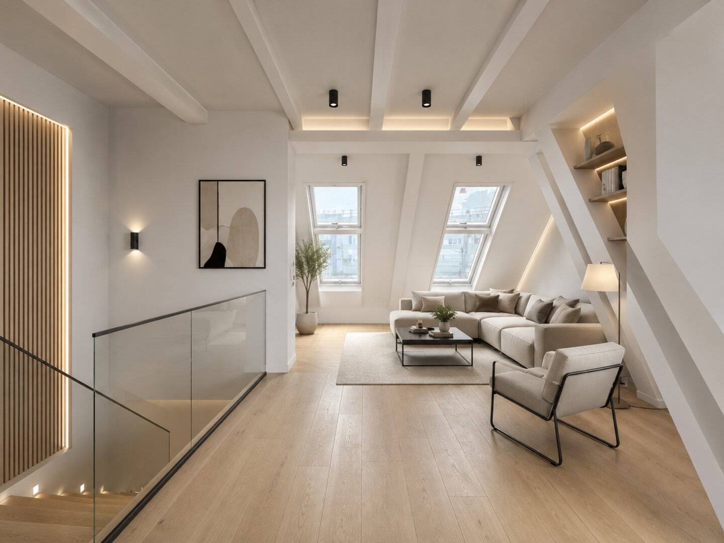 Exclusive top floor apartments with terrace – first occupancy above the roofs of Vienna
