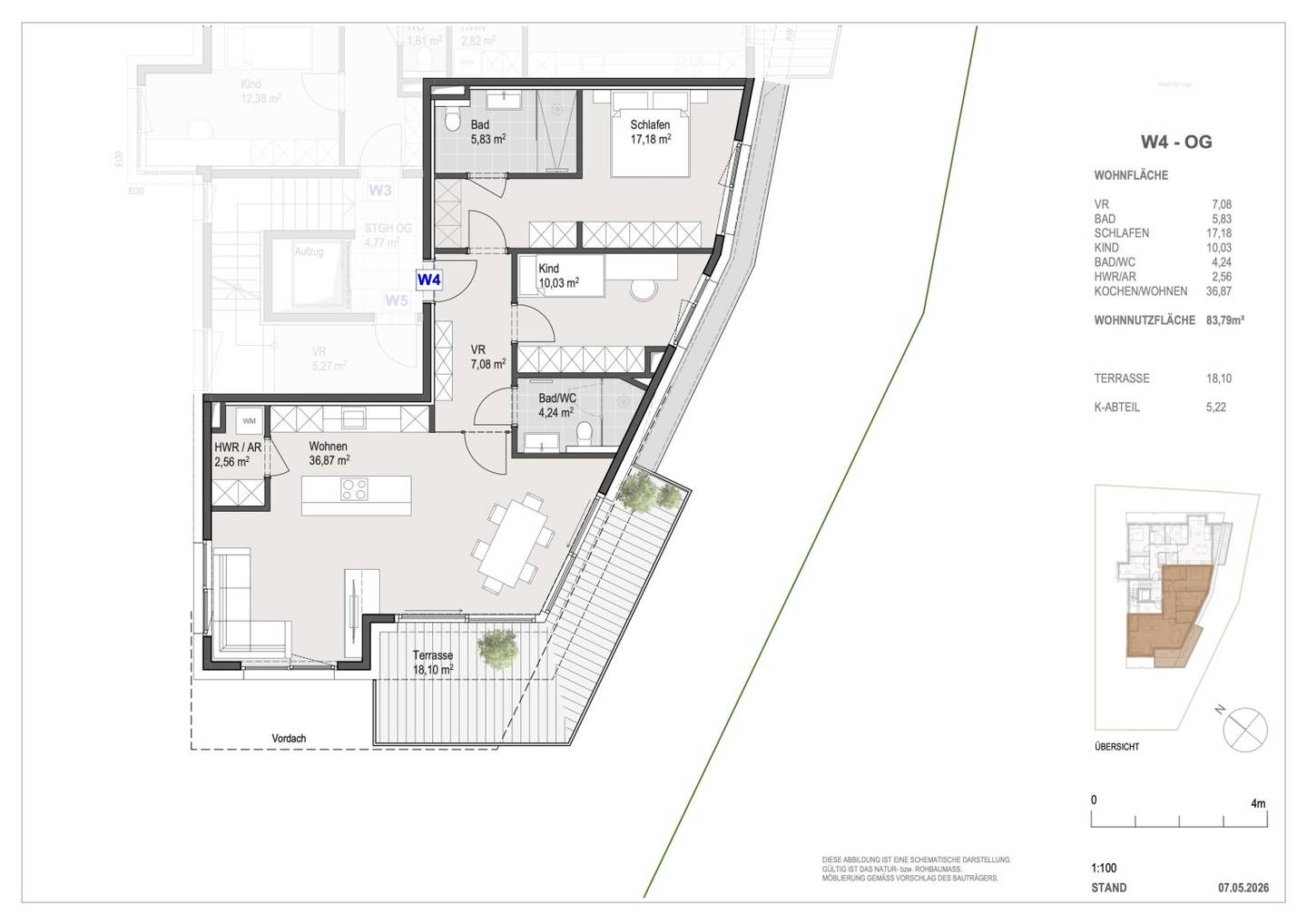 NEW BUILD PROJECT KAI 37: Exclusive boutique living with only 5 units directly on the Salzach