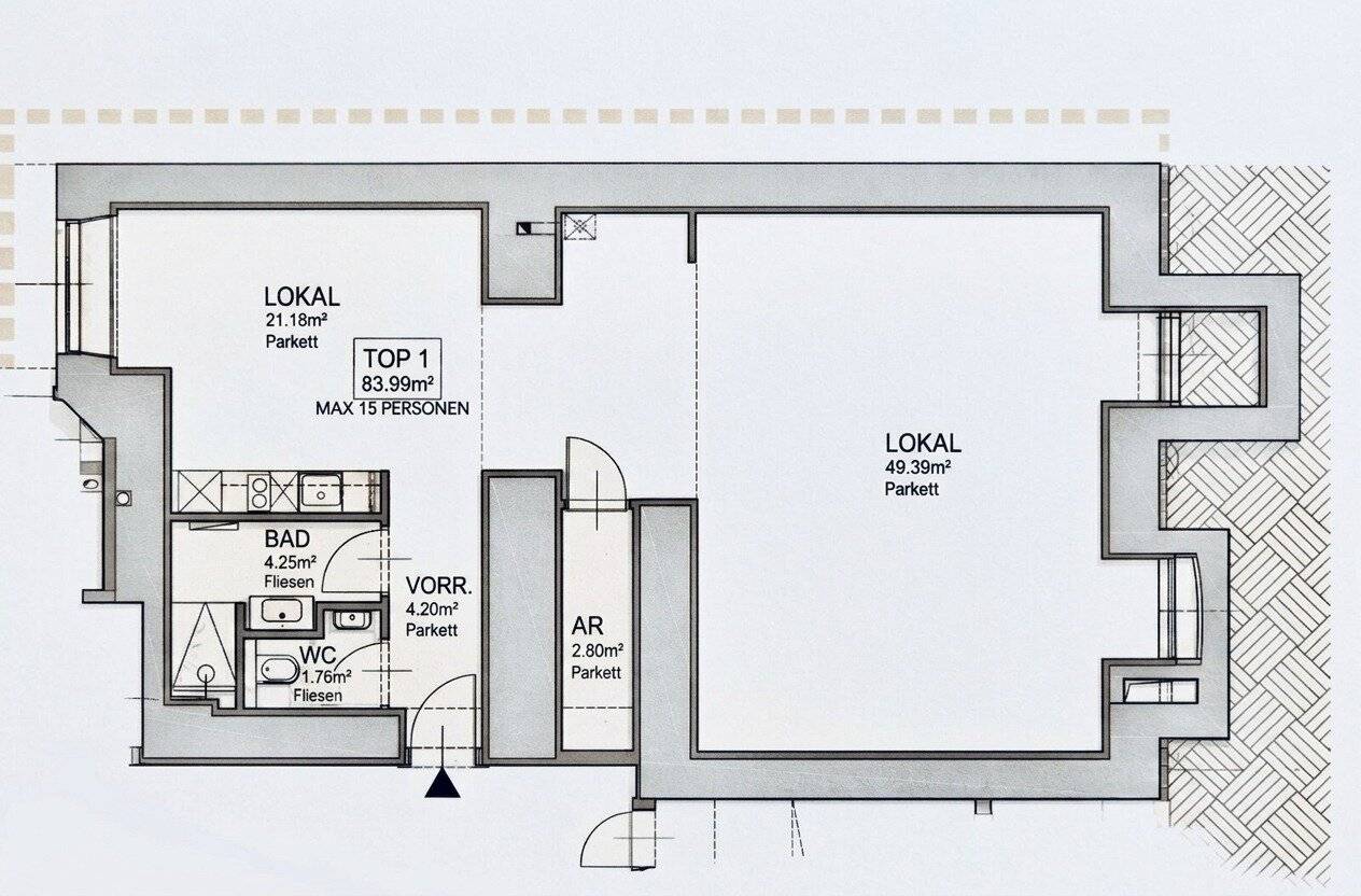 Attractive basement space for beauty, practice, studio, office and much more