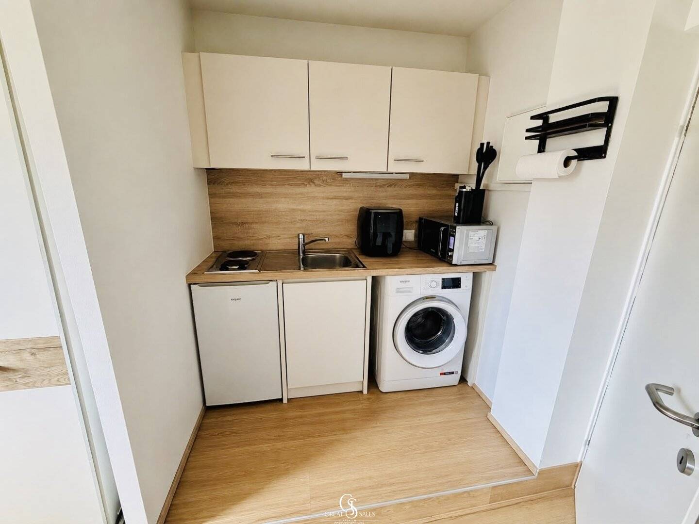 Günstige Kleinwohnung mit Balkon, Parkplatz &amp; Gartennutzung