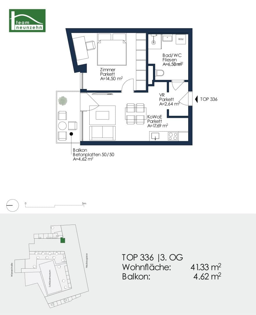 Urban living, relaxed living – in the middle of Lend