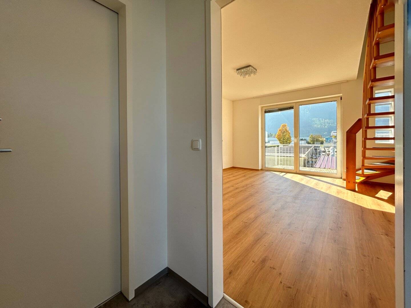 3-room balcony apartment in Micheldorf with garage