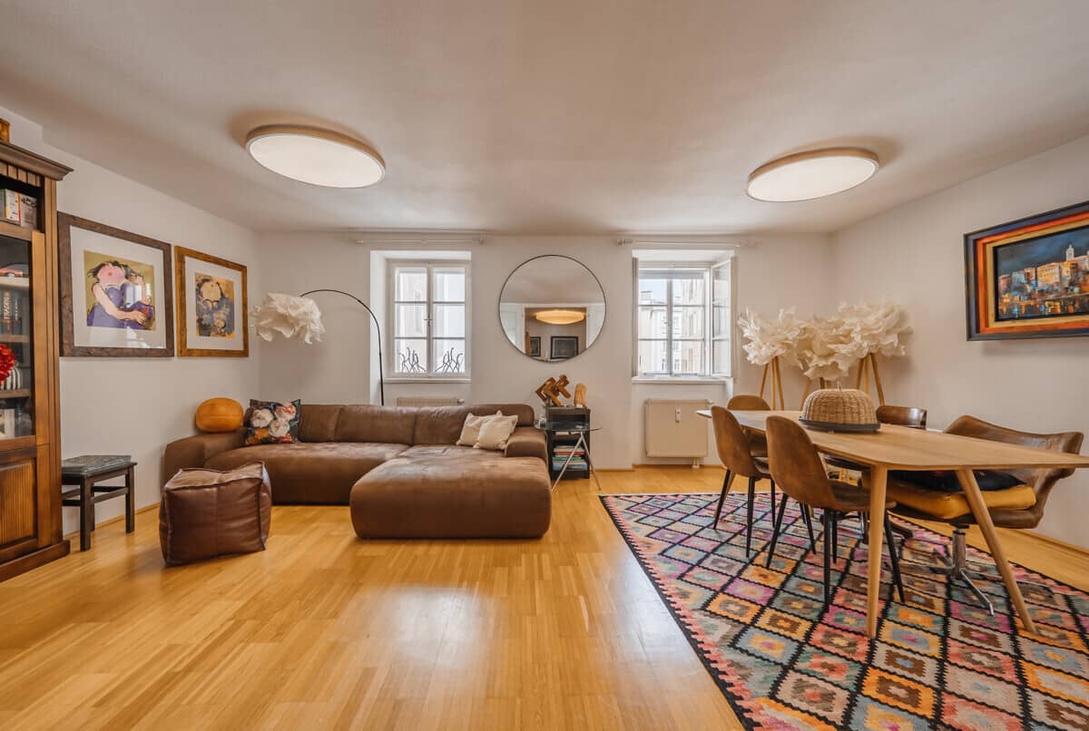 Maisonettewohnung in historic building quiet and central
