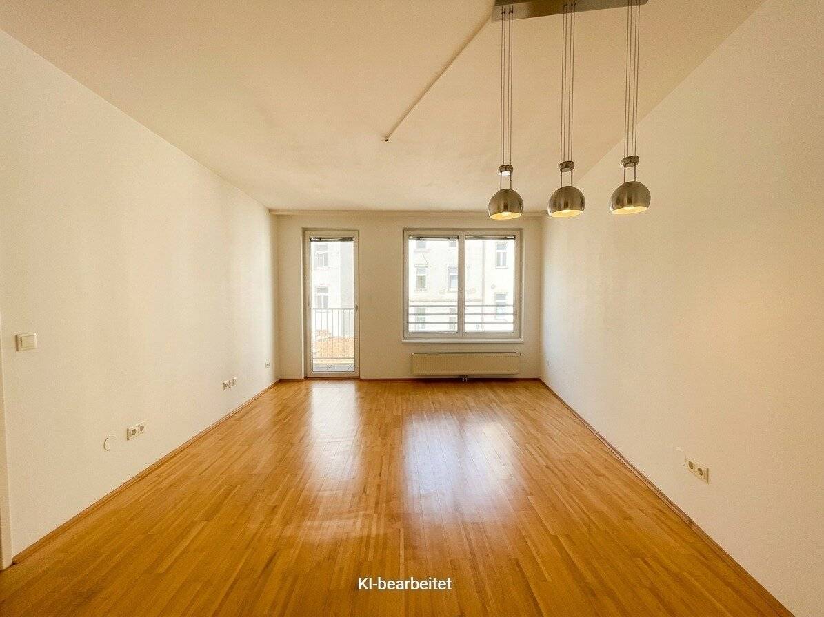 2-room apartment with balcony and garage included