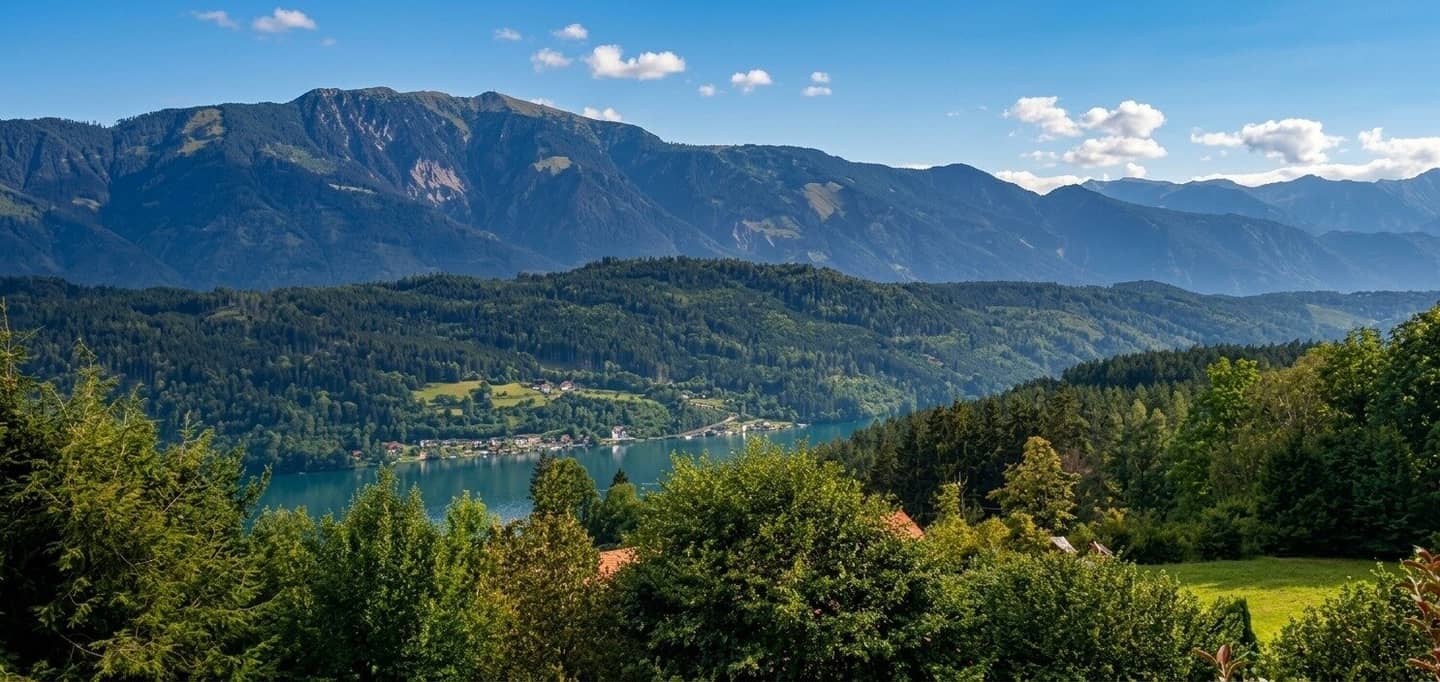 Luxuriöses Anwesen mit Panoramablick auf den Millstätter See