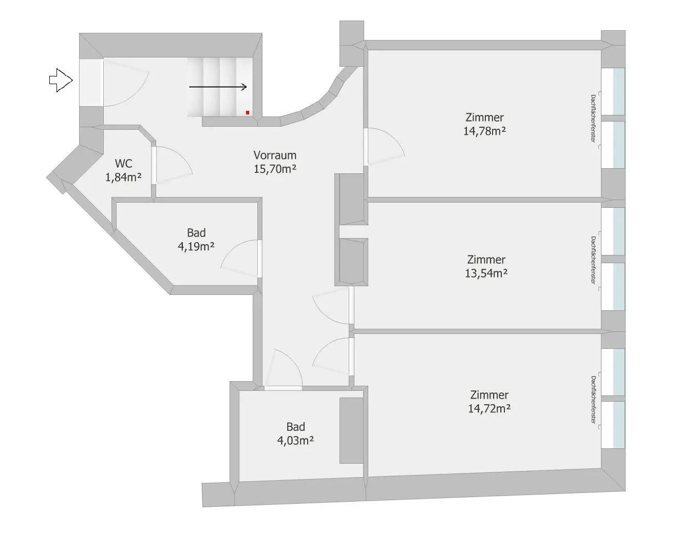 Exclusive attic apartments with terrace – first occupancy above the roofs of Vienna